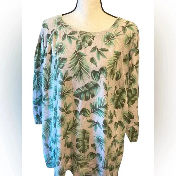 🍃 j.jill lightweight sweater size 4X 🍃 - Picture 1 of 7